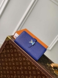 LV M82441 Louis Vuitton LV Vertical Wallet Blue