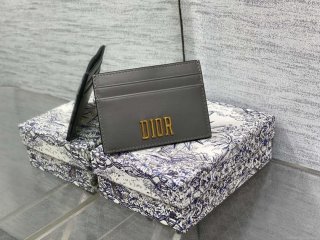 Dior Five-Slot Card Holder S5130 Grained Calfskin D0026