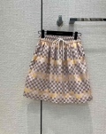 Louis Vuitton LV 1AA833 Pixel Damier Skirt L88035