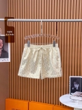 Dior 117P30 CHEZ MOI Shorts Gold