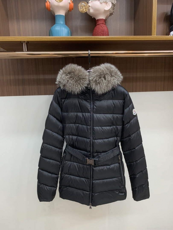 Moncler H20931A Women’s Badyf Short Down Jacket Black 88625