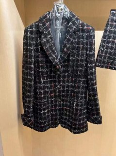 Chanel P73609 Women’s Fashion Clothing Jacket C58702