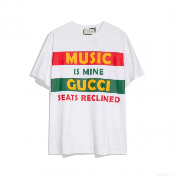 Gucci 717422 Logo print cotton jersey Men Women’s T-shirt G38665