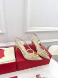 Valentino WS0R01QJG slingback pump transparent material 80mm V75435