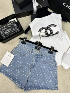 Chanel Women’s Fashion Denim shorts C58807