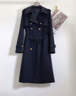 Celine 2M96A777S Wiltern Trench Coat In Cotton Gabardinemastic C99066