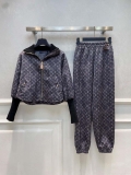 LV 1AFFBB Louis Vuitton Monogram Cloud Bomber Jacket Suit L82469