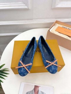 LV 1ACK97 Louis Vuitton Nina Flat Ballerina L66385