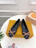 LV 1ACK97 Louis Vuitton Nina Flat Ballerina L66386