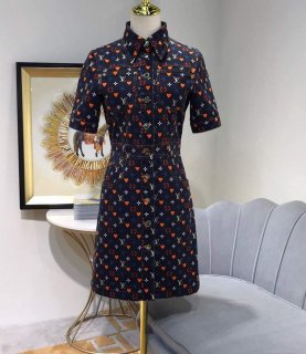 LV Women’s Dress Designer Louis Vuitton Clothing Dress 38117