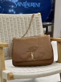 YSL 742431 JAMIE 4.3 In Lambskin Bag Brown