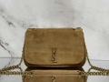 YSL 763475 JAMIE 4.3 Small In suede leather Bag Brown