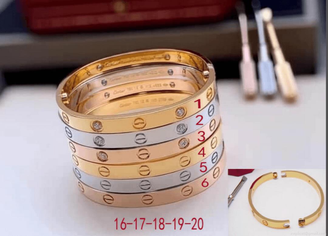 Cartier Bangle Designer Love Bracelet SM 20205